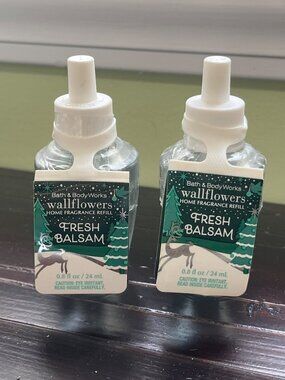 Bath & Body Works Wallflowers Fresh Balsam Home Fragrance Refill 0.8 Oz U76